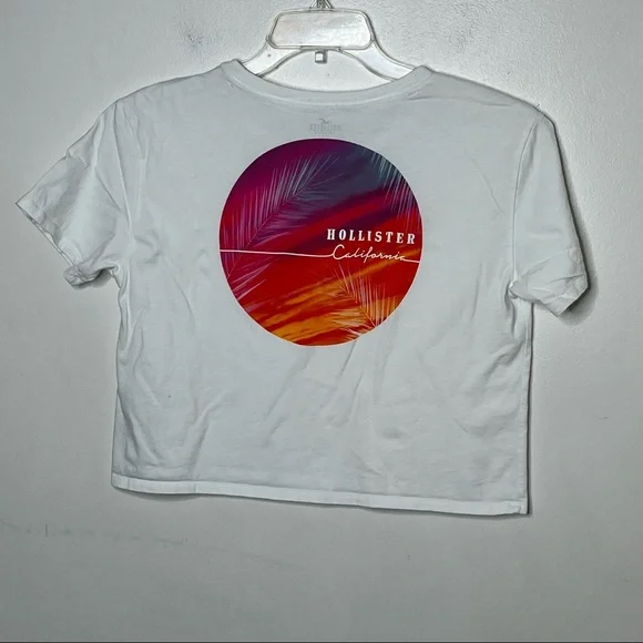 HOLLISTER Cropped Graphic Tee - Picture 4 of 5